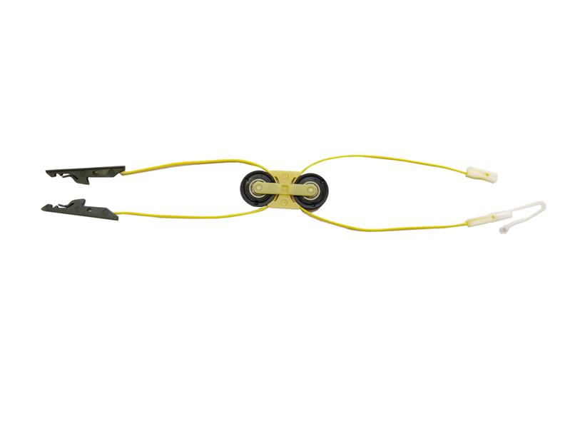 JACQUARD PULLEY M2 WITH BEARINGS AND NORMAL CONNECTORS STAUBLI CX860